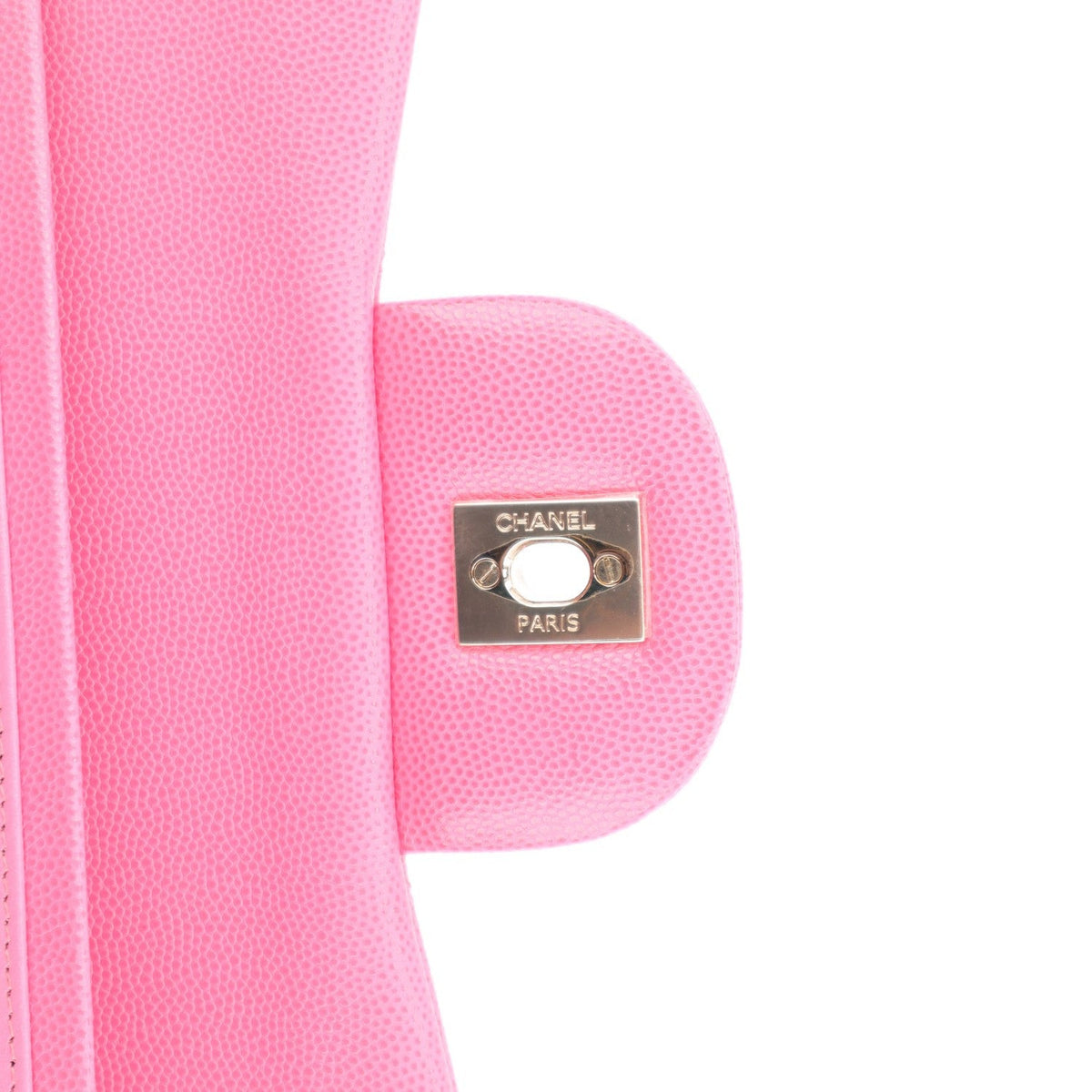 Caviar Quilted Jumbo Double Flap Pink wholesalehk.shop