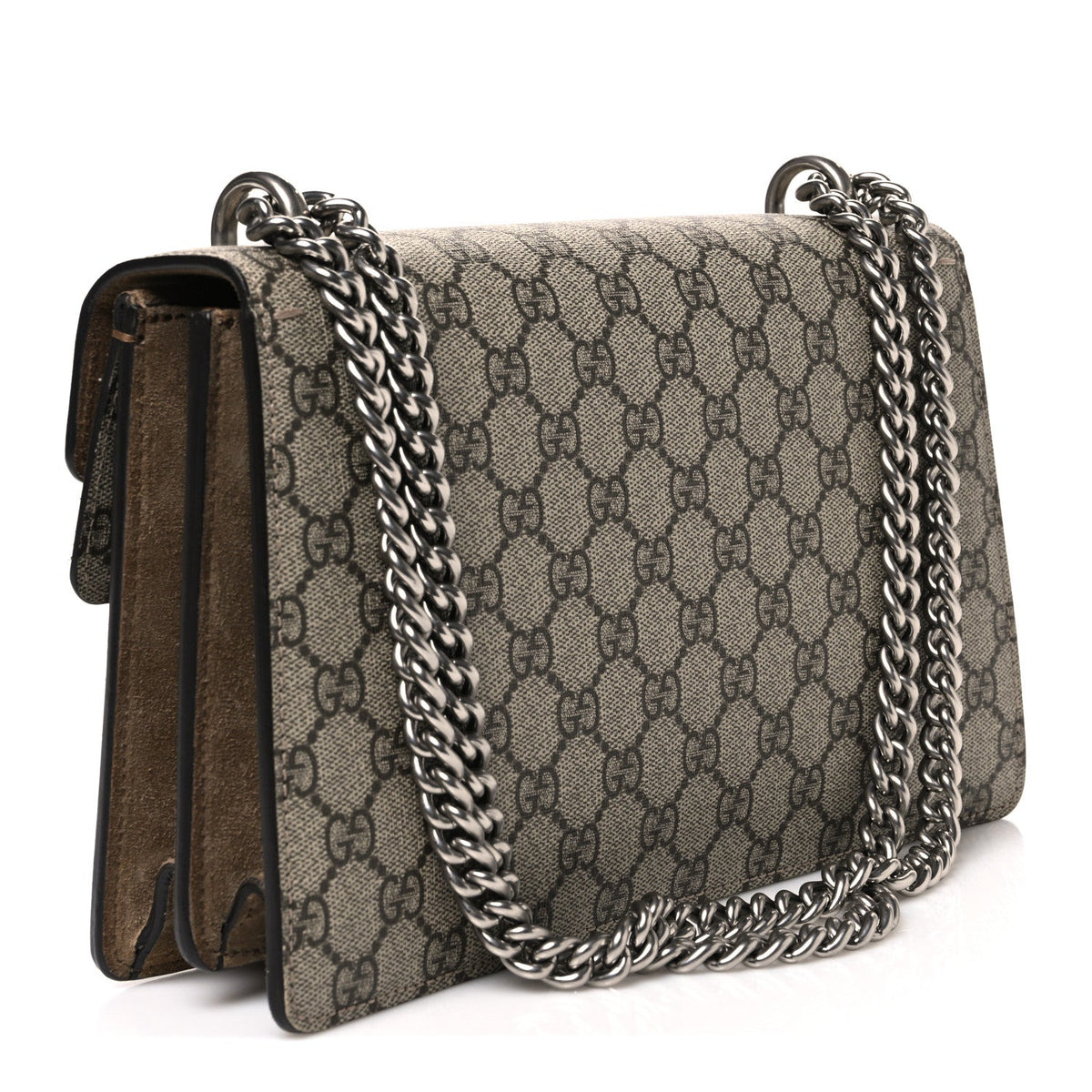 GG Supreme Monogram Small Dionysus Shoulder Bag Taupe wholesalehk.shop