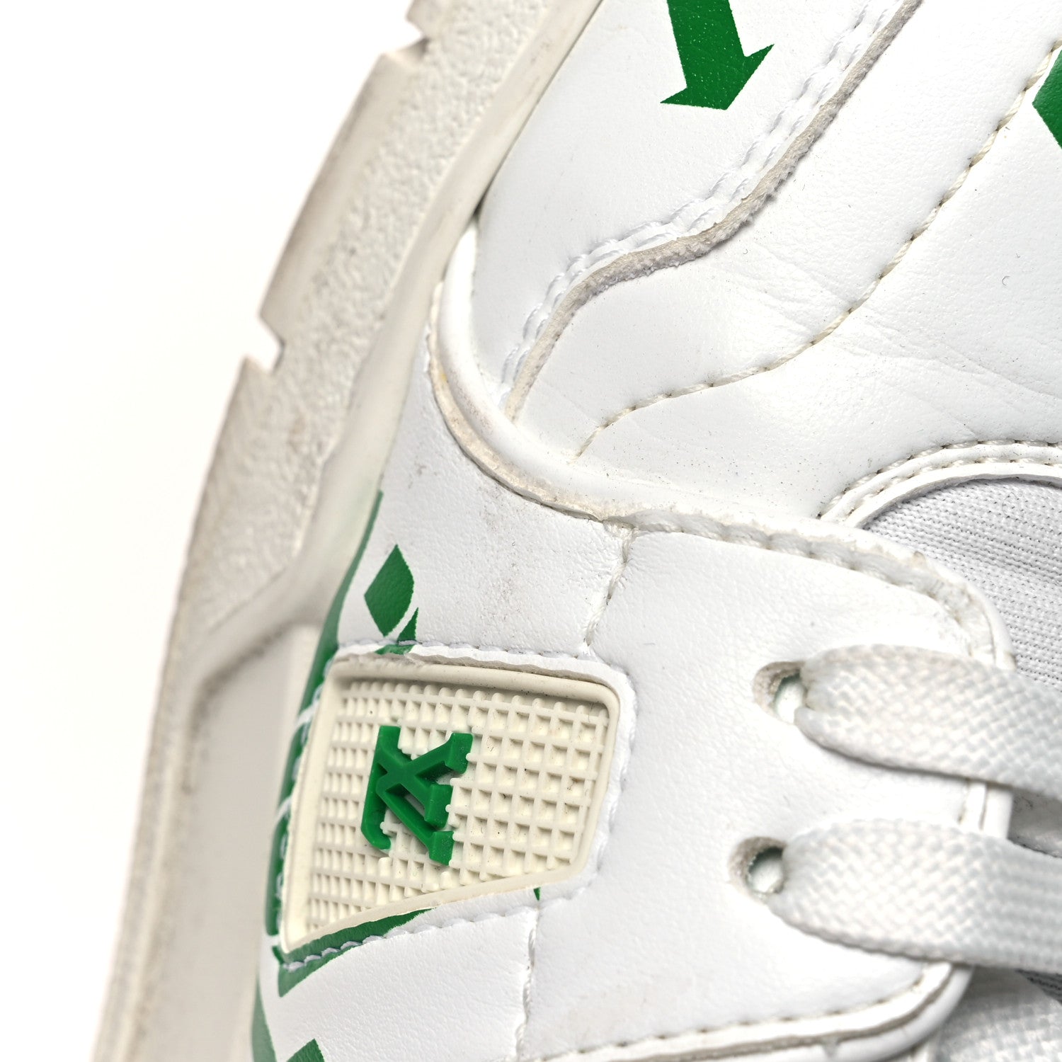 Mens LV Trainer Sneakers 10.5 Green £¨ Direct shipment via from wholesalehk.shop