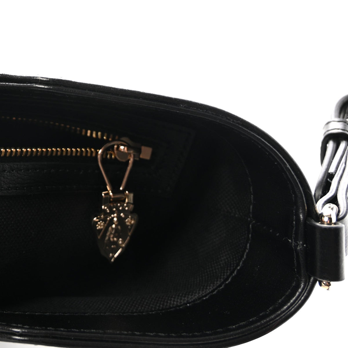 Tritone Calfskin Web Mini Ophidia Bucket Bag Black wholesalehk.shop