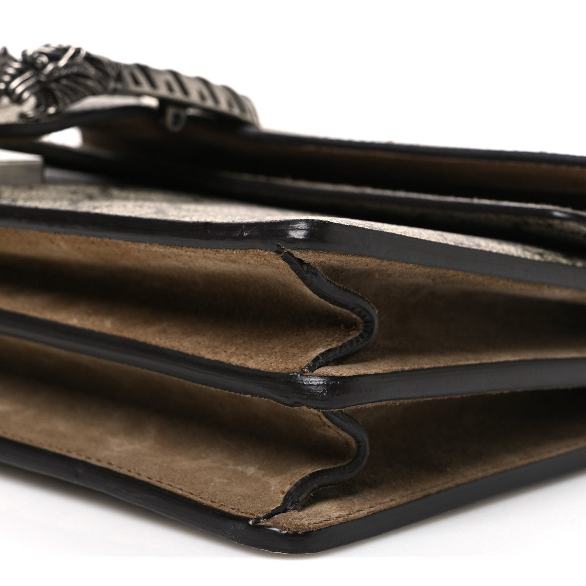 GG Supreme Monogram Small Dionysus Shoulder Bag Taupe wholesalehk.shop