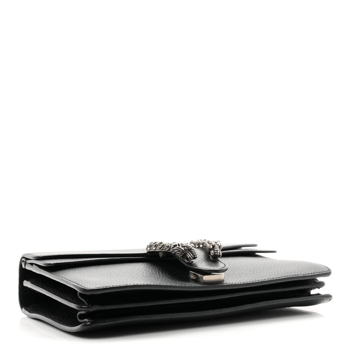 Pebbled Calfskin Small Dionysus Shoulder Bag Black wholesalehk.shop