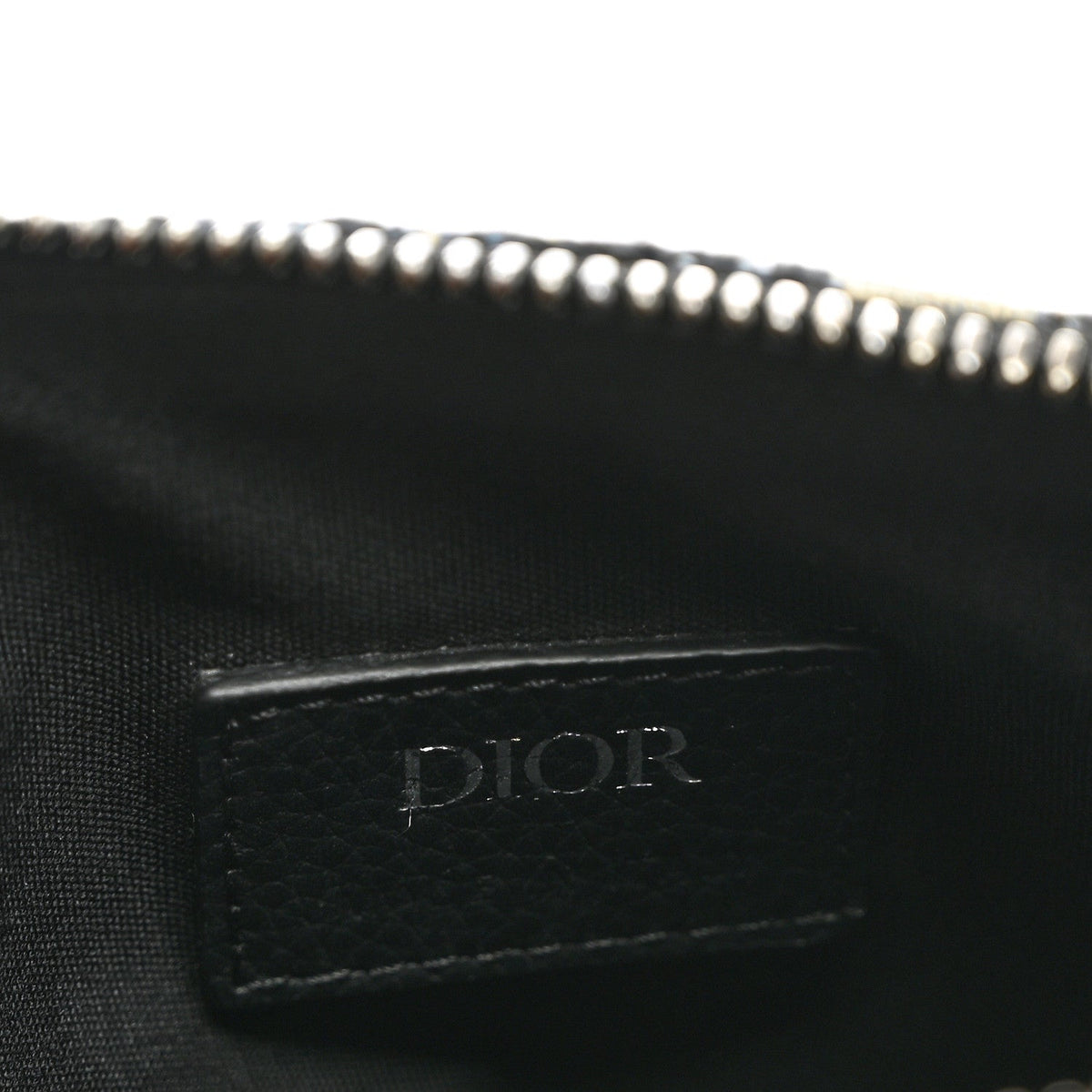 Oblique Jacquard Dior 8 Pouch With Strap Blue Black wholesalehk.shop
