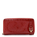 Patent Microguccissima Zip Around Wallet Rose Bed £¨ Direct shipment via from wholesalehk.shop