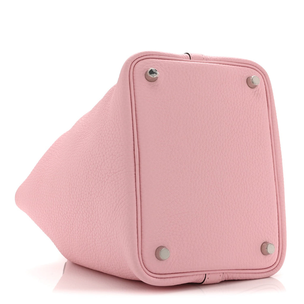 Taurillon Clemence Picotin Lock 18 PM Rose Sakura £¨ Direct shipment via from wholesalehk.shop