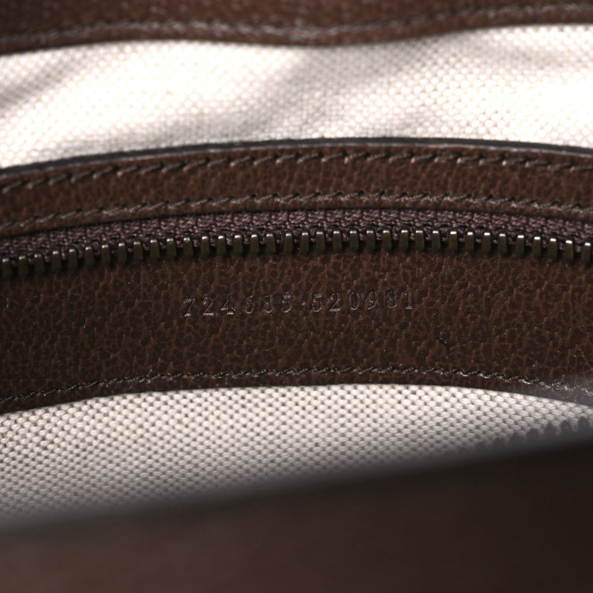 GG Supreme Monogram Textured Dollar Calfskin Web Medium Ophidia Tote Bag Beige Ebony wholesalehk.shop