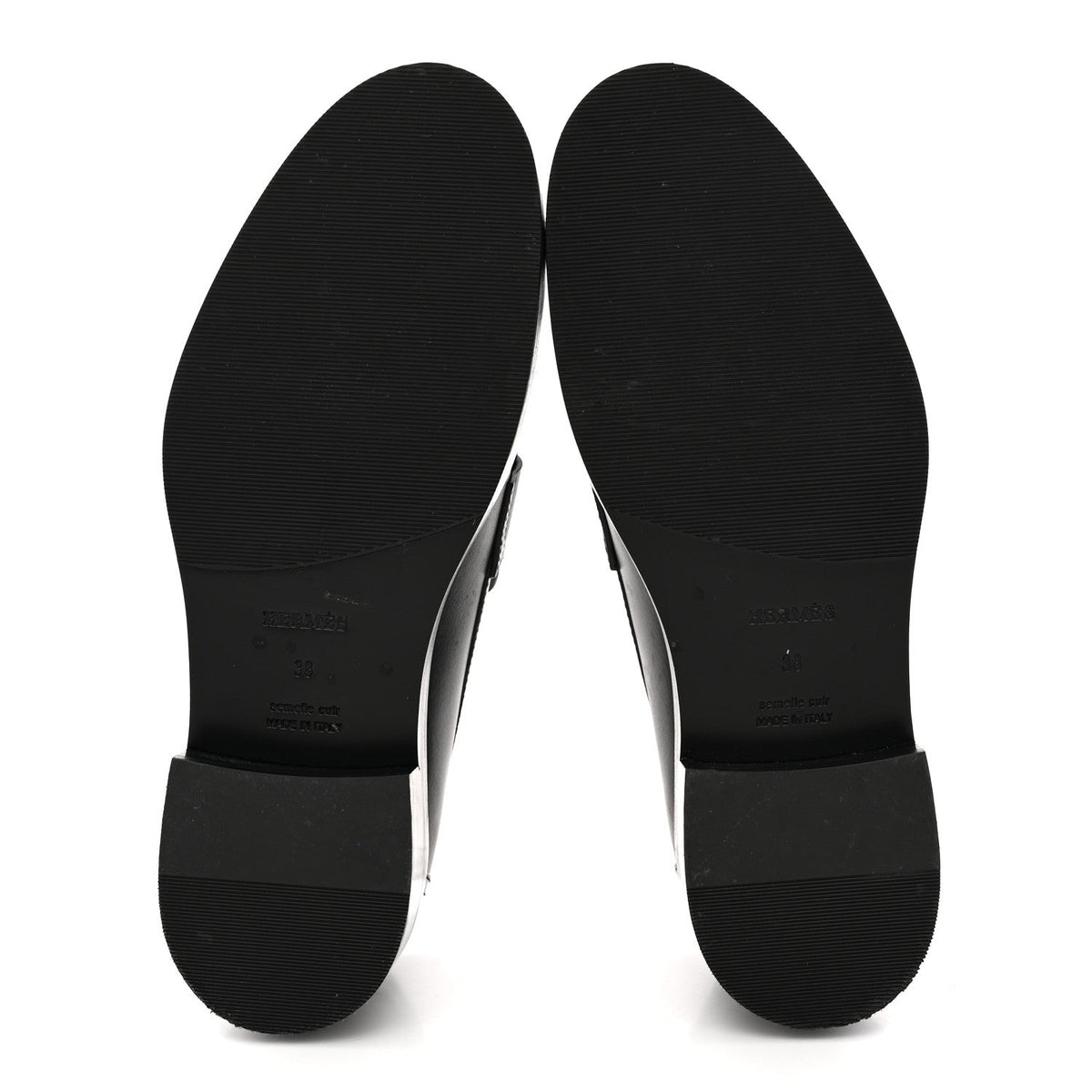 Calfskin Womens Hot Loafer 38 Black wholesalehk.shop