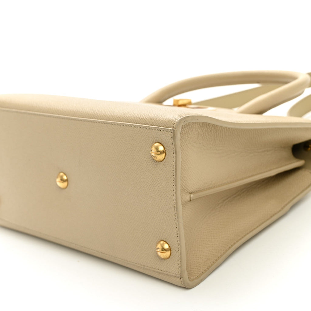 Grained Calfskin St. Honore Tote Beige wholesalehk.shop