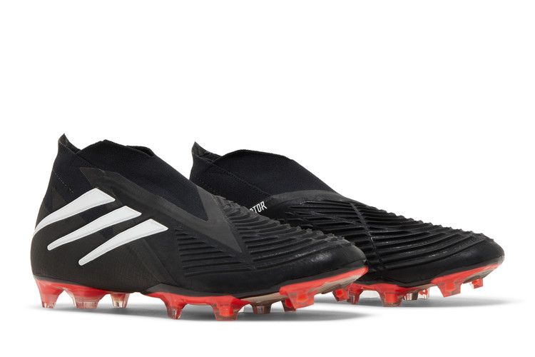 adidas Predator Edge 94+ FG Core Black White Solar Red