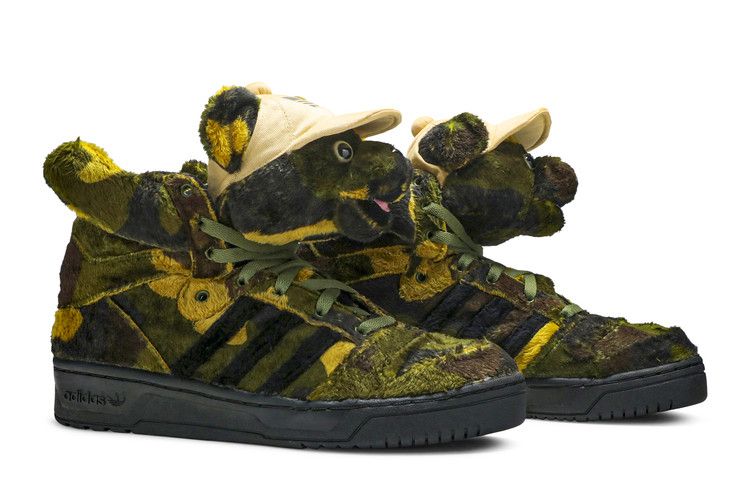 adidas JS Camo Bear Jeremy Scott wholesalehk.shop