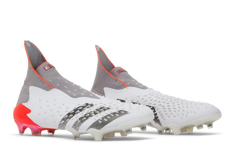 adidas Predator Freak+ FG Demonskin White Solar Red