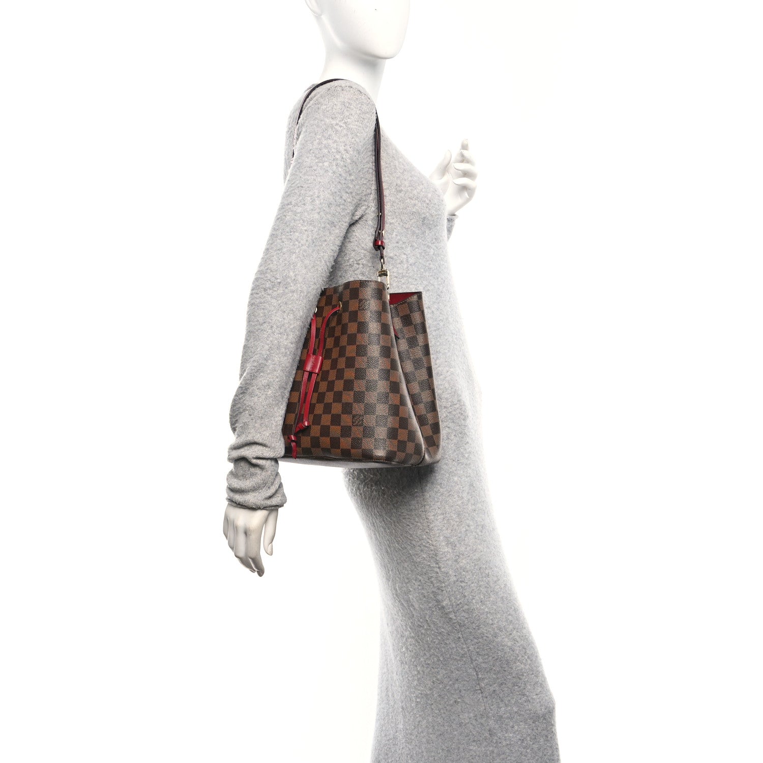 Damier Ebene Neonoe MM Cherry Berry £¨ Direct shipment via from wholesalehk.shop