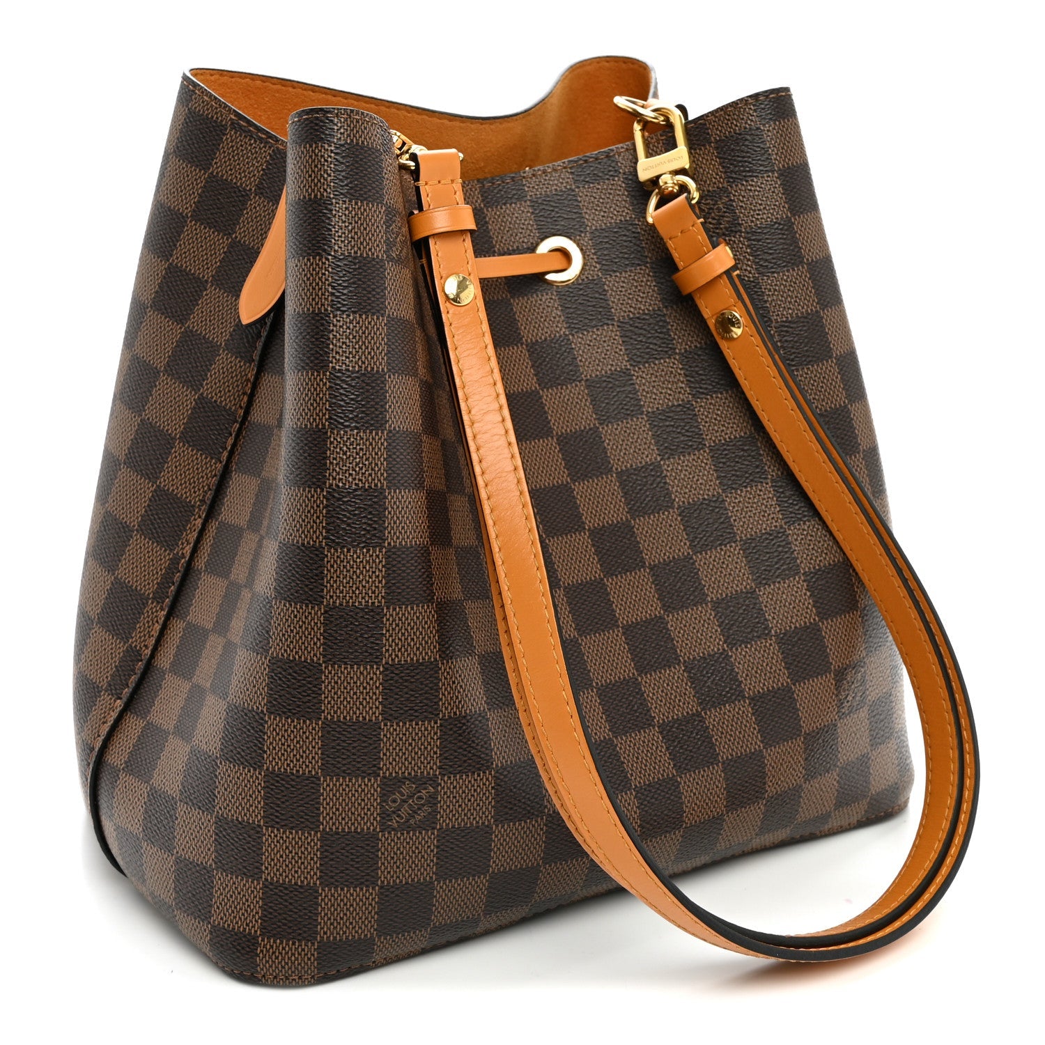 Damier Ebene Neonoe MM Safran £¨ Direct shipment via from wholesalehk.shop