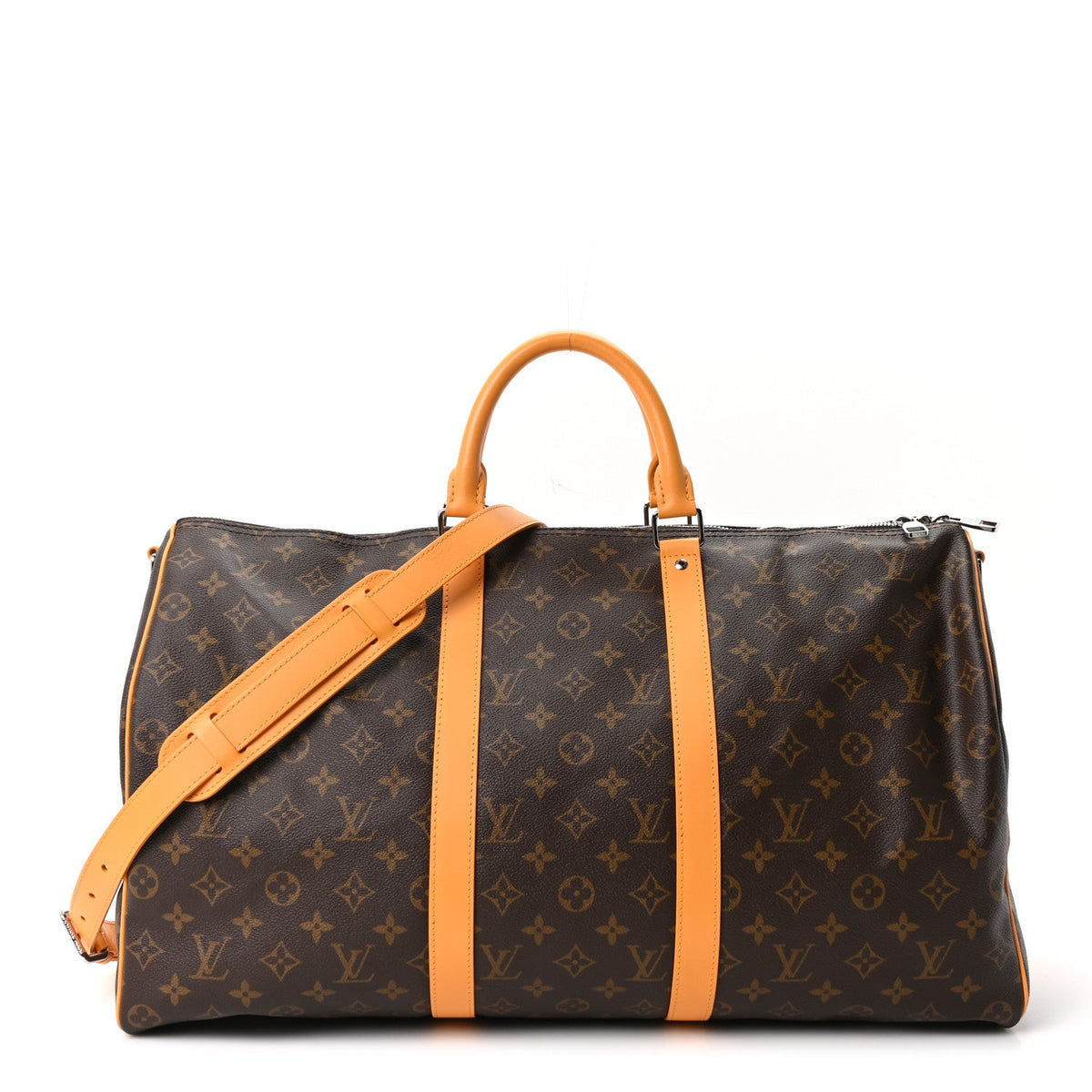 Monogram Macassar Keepall Bandouliere 50 Safran Yellow wholesalehk.shop