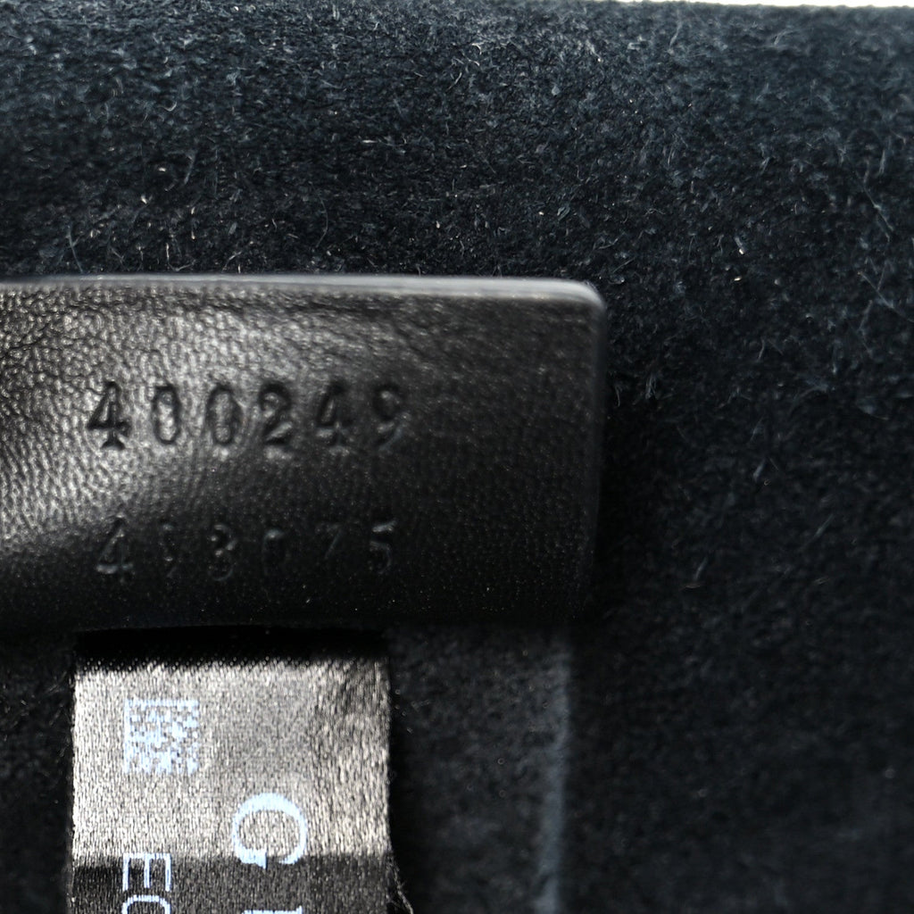 GG Supreme Monogram Small Dionysus Shoulder Bag Black wholesalehk.shop