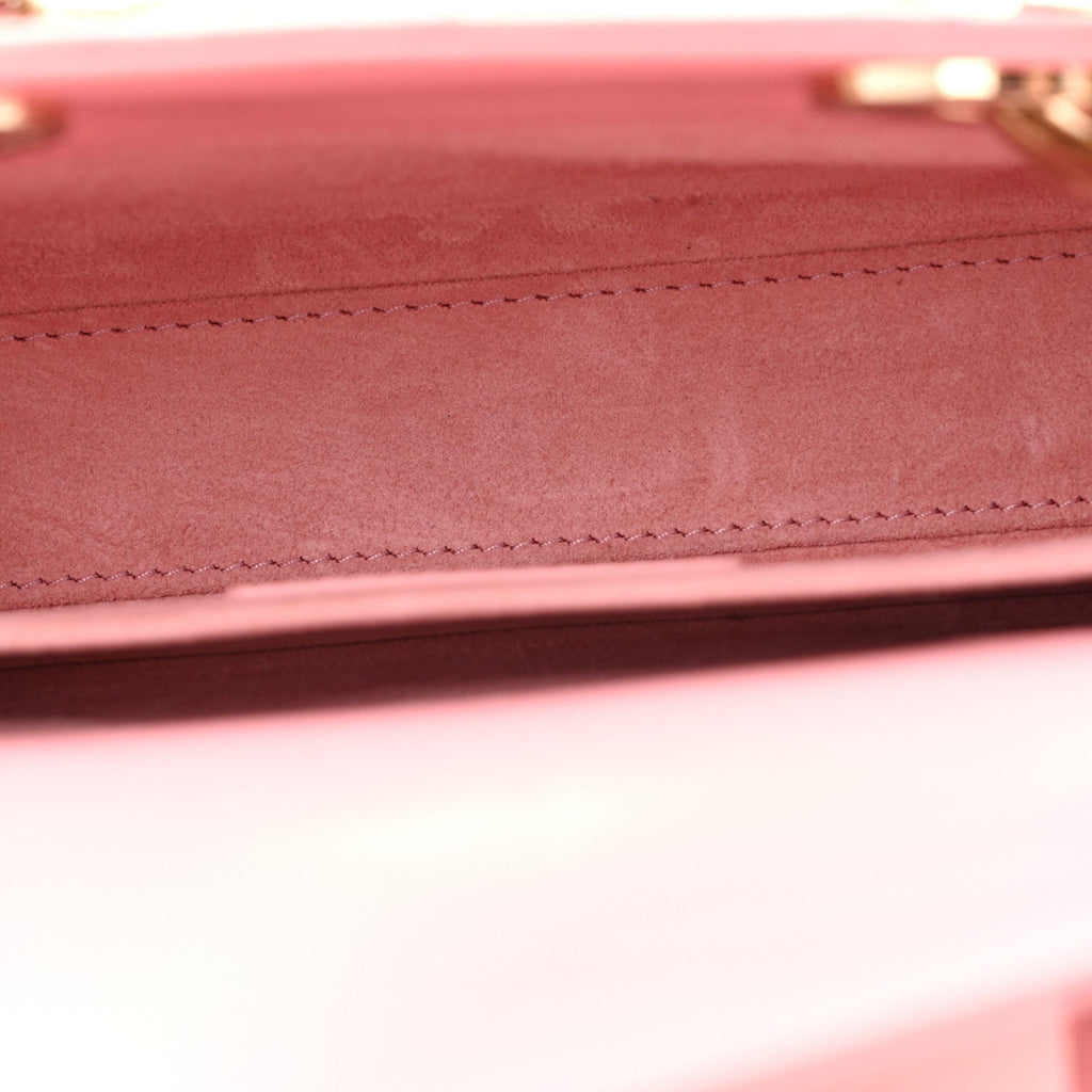 Metallic Lambskin Cannage Small Lady D-Joy Pink wholesalehk.shop