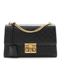 Guccissima Medium Padlock Shoulder Bag Black £¨ Direct shipment via from wholesalehk.shop