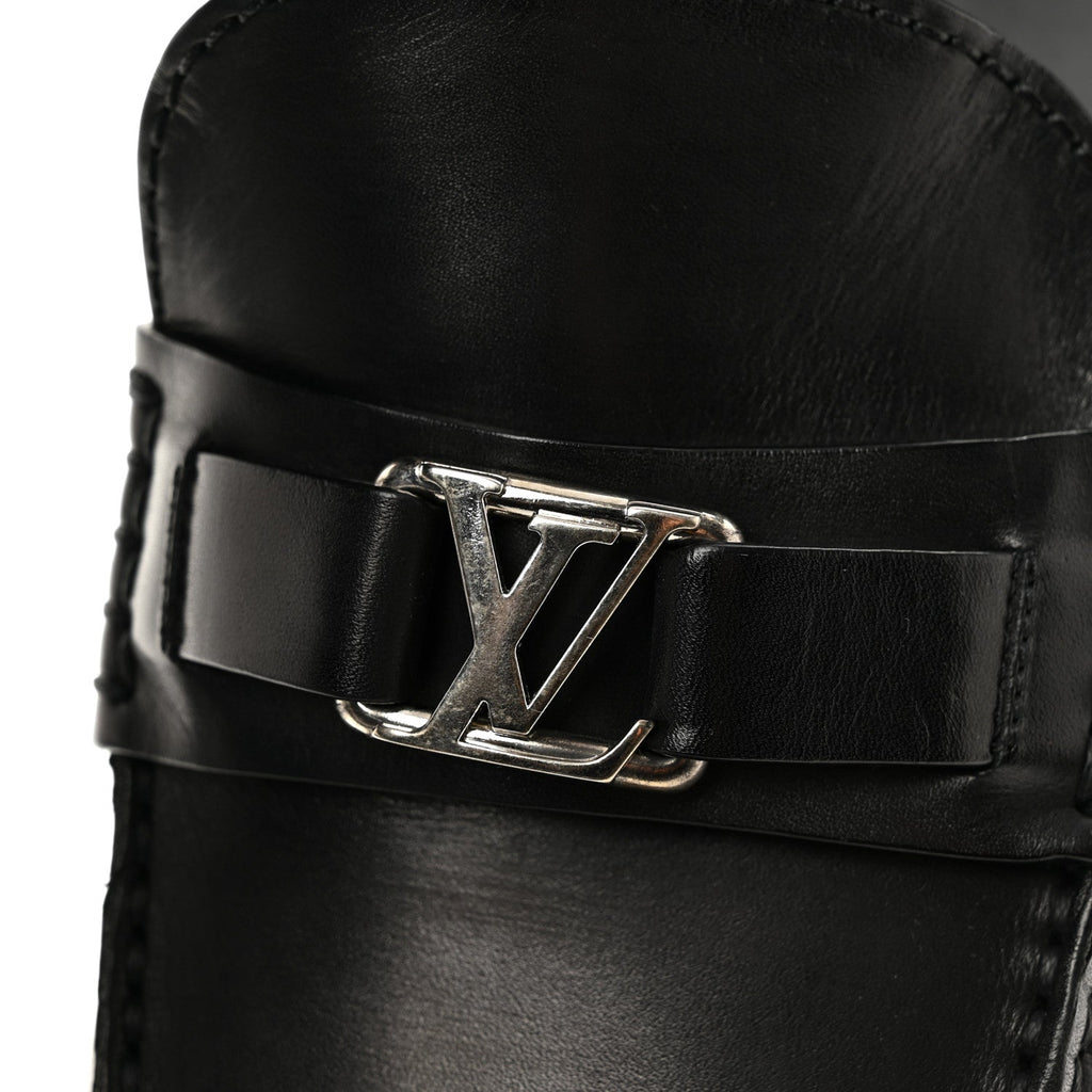 Calfskin Mens Monte Carlo Shoe Moccasin Loafers 9 Black £¨ Direct shipment via from wholesalehk.shop