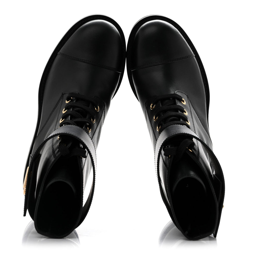 Calfskin Wonderland Ranger Boots 36 Black £¨ Direct shipment via from wholesalehk.shop