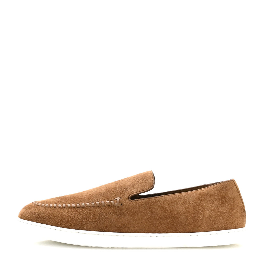 Suede Goatskin Mens Julian Loafers 42 Brun Frume wholesalehk.shop