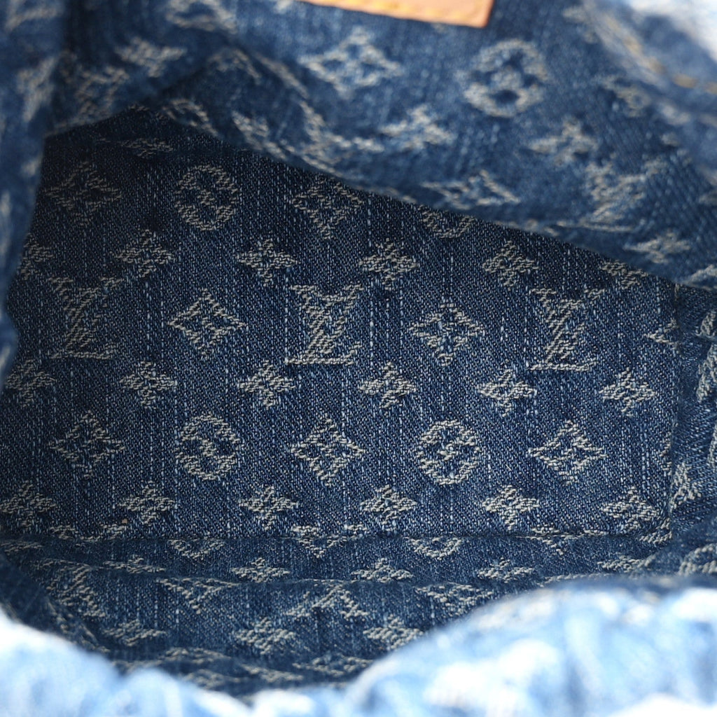 Monogram Denim Nano Noe Blue £¨ Direct shipment via from wholesalehk.shop