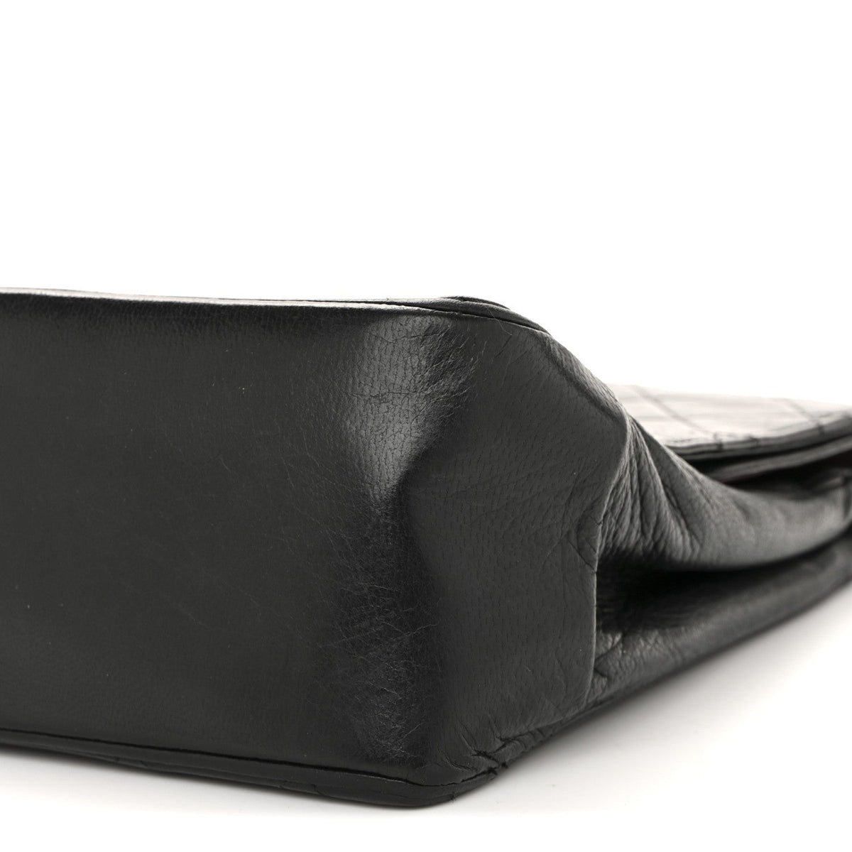 Lambskin Quilted Small Double Flap Black wholesalehk.shop