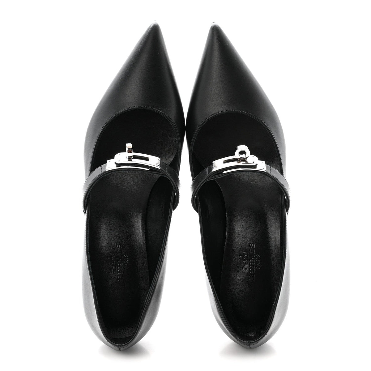 Calfskin Kiara 40 Pumps 36 Black wholesalehk.shop