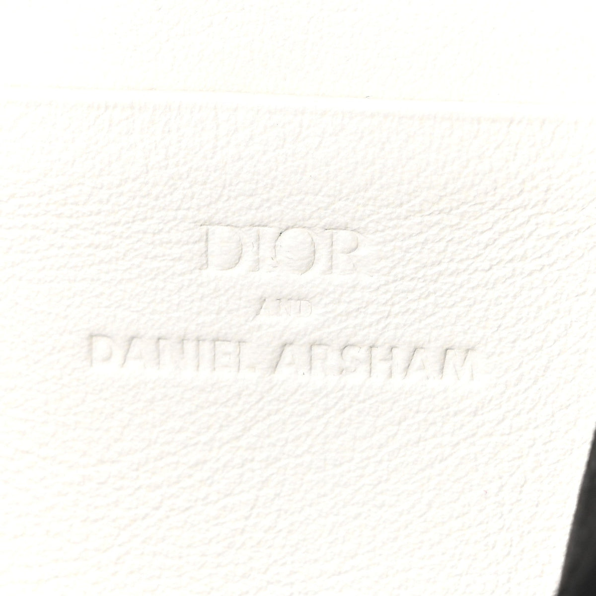 X DANIEL ARSHAM Grained Calfskin Newspaper Messenger White wholesalehk.shop