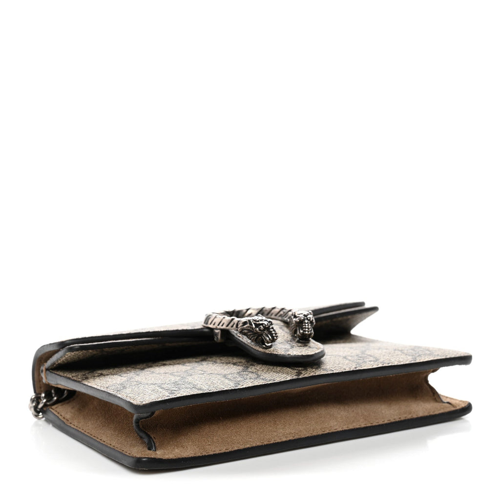GG Supreme Monogram Super Mini Dionysus Shoulder Bag Taupe wholesalehk.shop