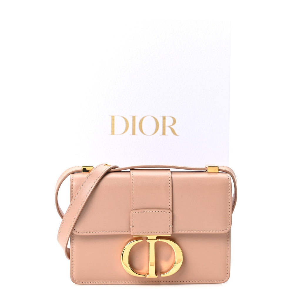 Smooth Calfskin Micro 30 Montaigne Flap Bag Rose Des Vents wholesalehk.shop