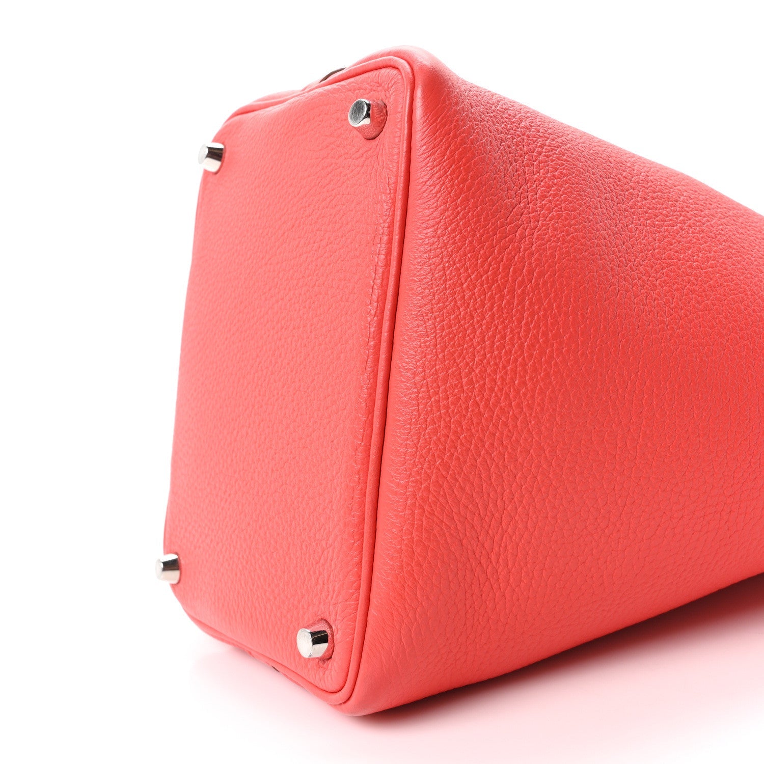 Taurillon Clemence Picotin Lock 18 PM Rouge Pivoine £¨ Direct shipment via from wholesalehk.shop