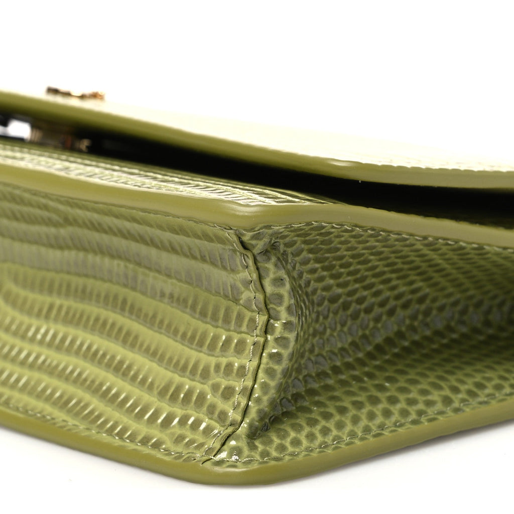 Shiny Lizard Wallet on Chain WOC Green wholesalehk.shop