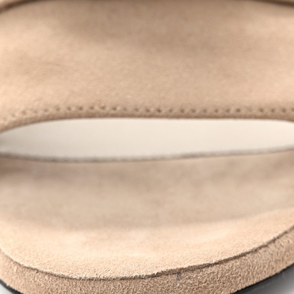 Suede Goatskin Gigi 50 Sandals 40 Beige Sable wholesalehk.shop