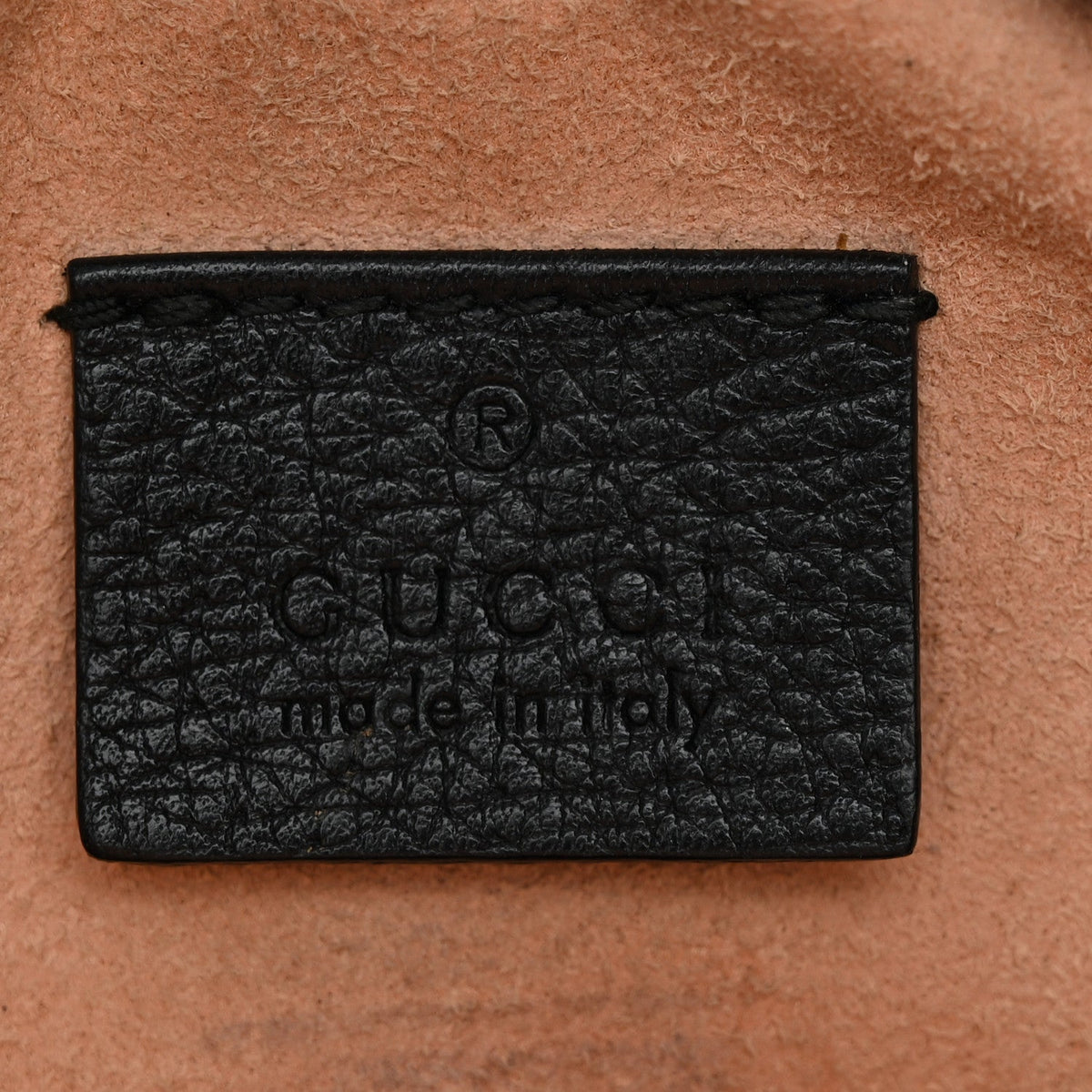 Grained Calfskin Web Mini Ophidia Round Shoulder Bag Black wholesalehk.shop