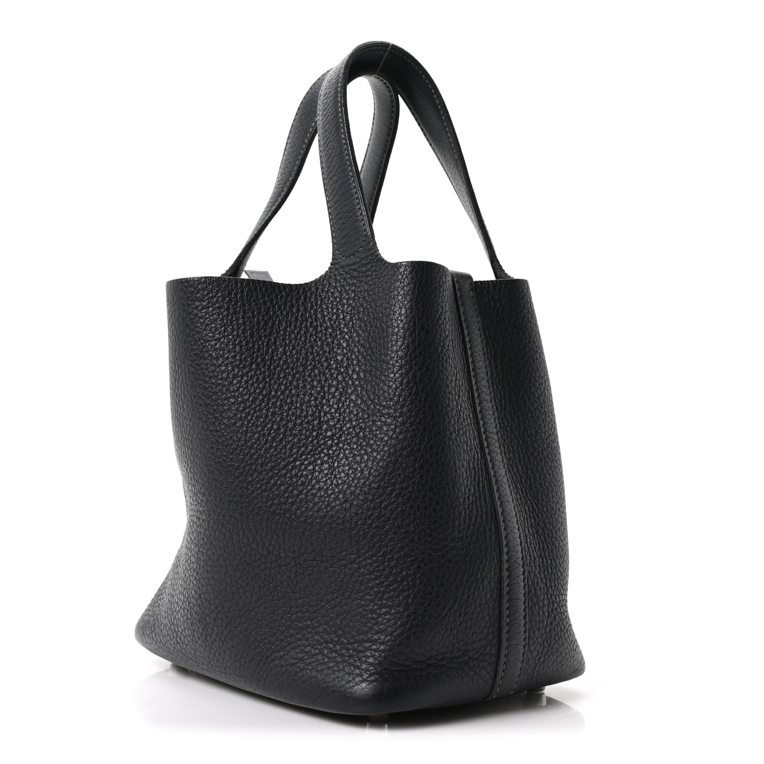 Taurillon Clemence Picotin Lock 18 PM Bleu Indigo £¨ Direct shipment via from wholesalehk.shop
