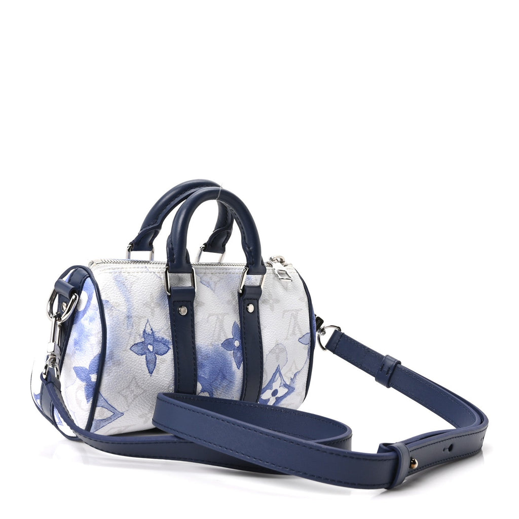 Monogram Watercolor Keepall XS Blue wholesalehk.shop