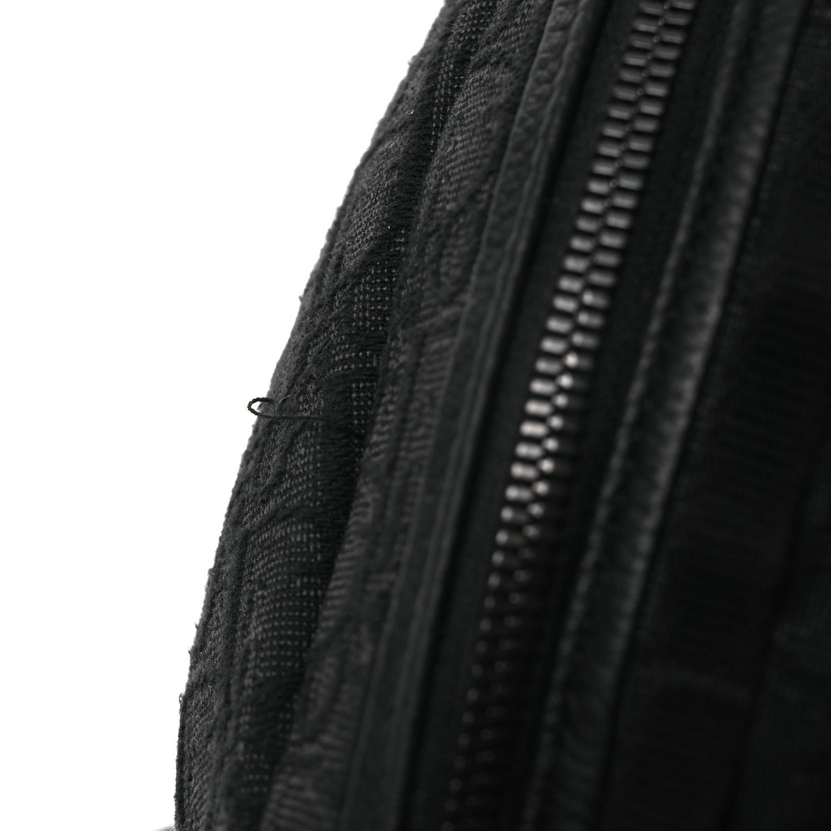 Grained Calfskin Oblique Scarab Sling Bag Black wholesalehk.shop