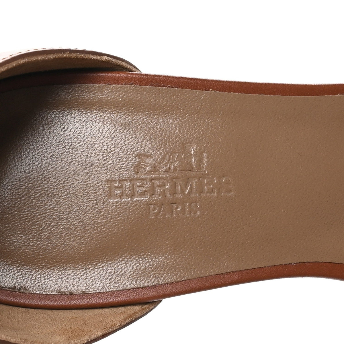 Calfskin Legend Wedge Sandals 38.5 Gold wholesalehk.shop