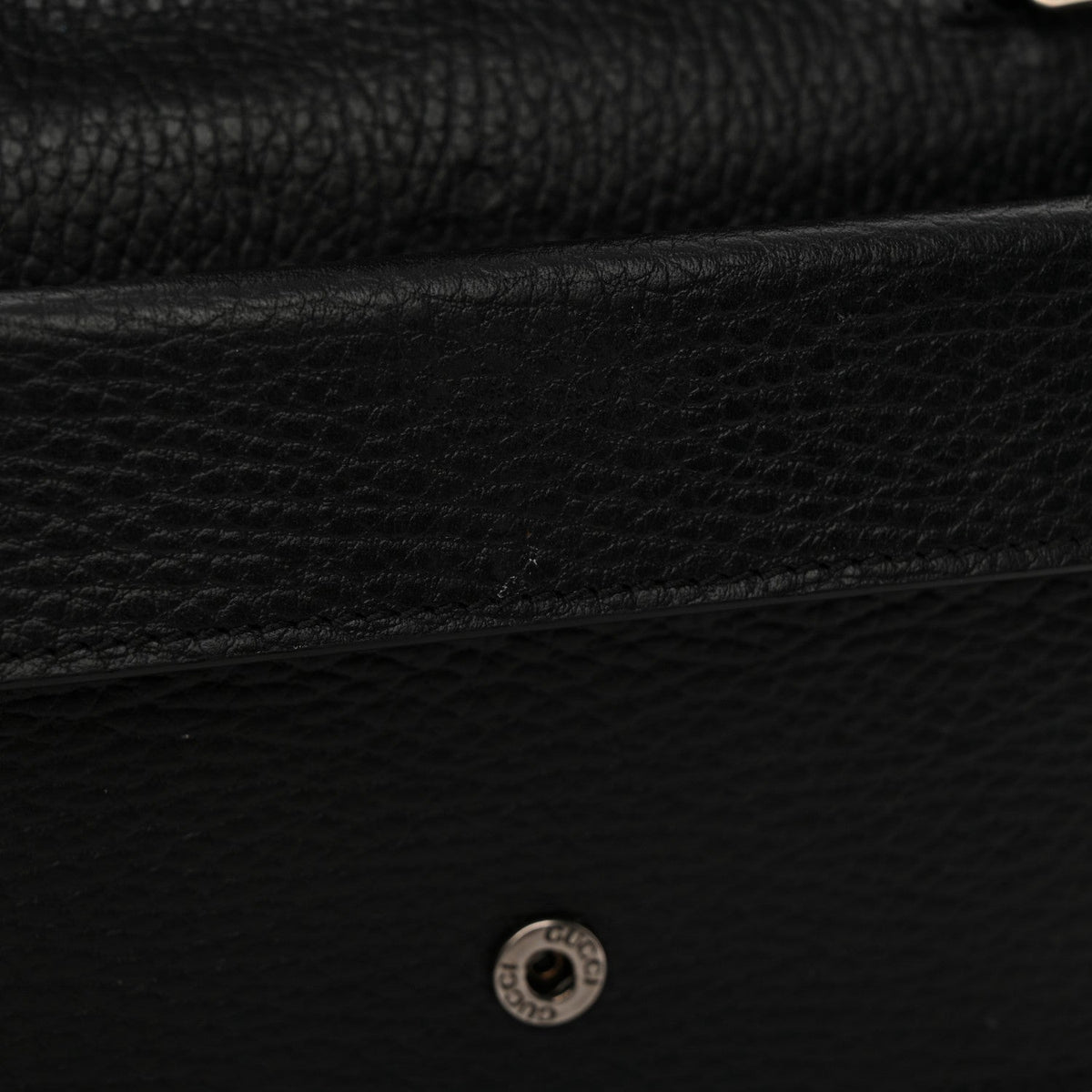 Calfskin Super Mini Dionysus Shoulder Bag Black wholesalehk.shop