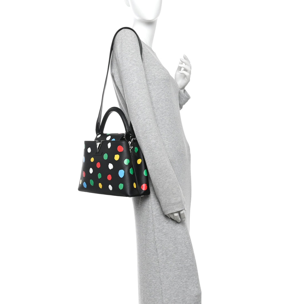 LV X YK Taurillon Capucines MM Black £¨ Direct shipment via from wholesalehk.shop