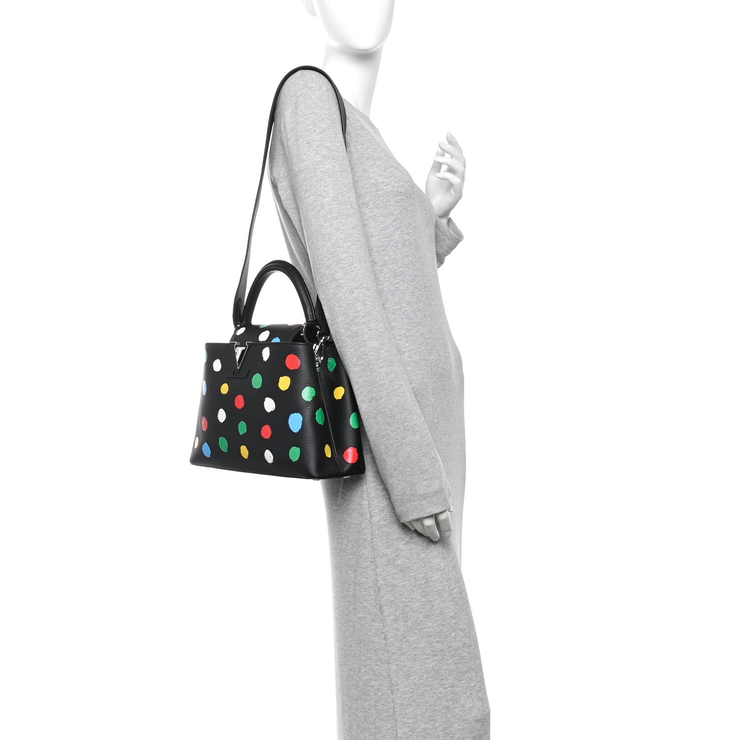 LV X YK Taurillon Capucines MM Black £¨ Direct shipment via from wholesalehk.shop