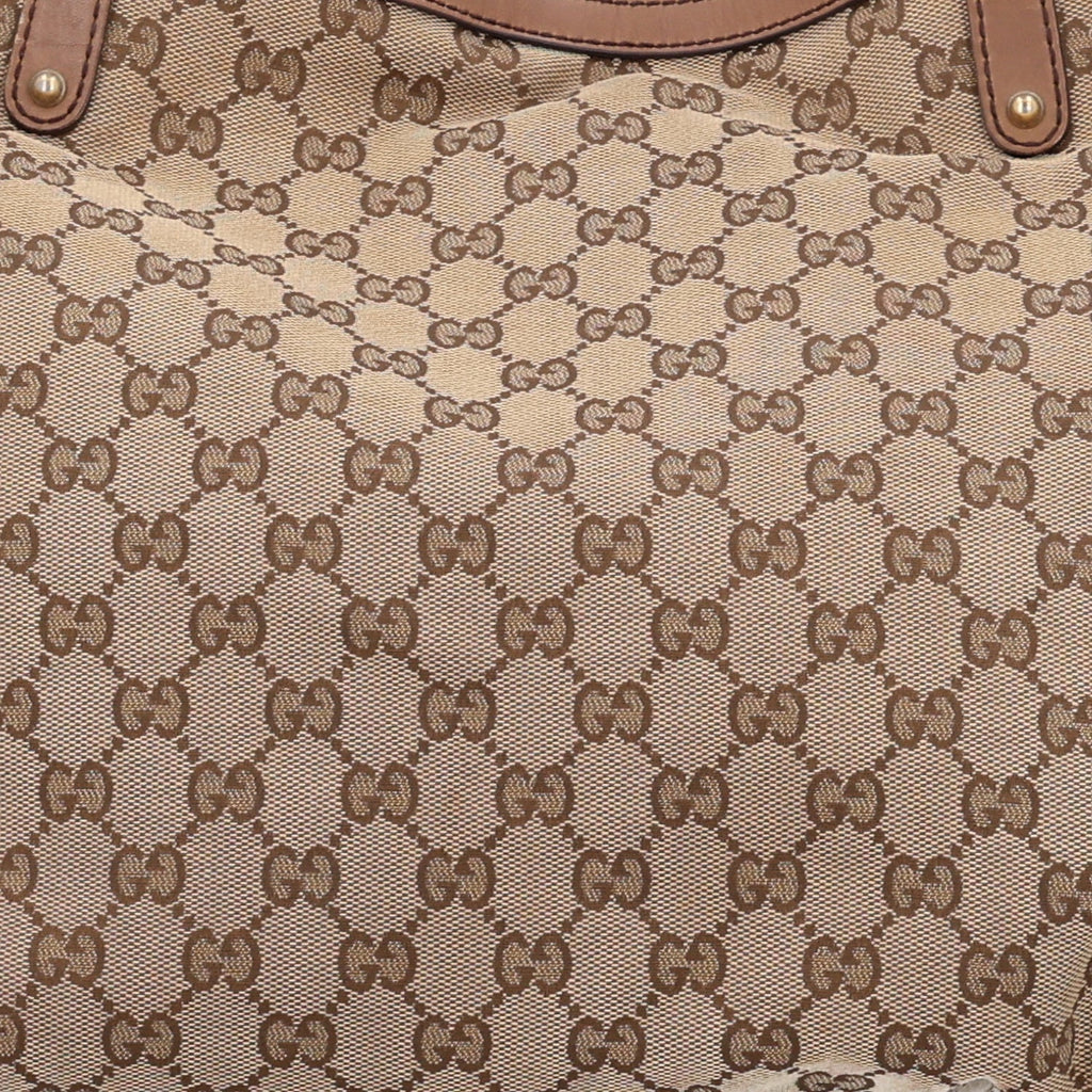 Monogram Large Craft Tote Light Brown wholesalehk.shop