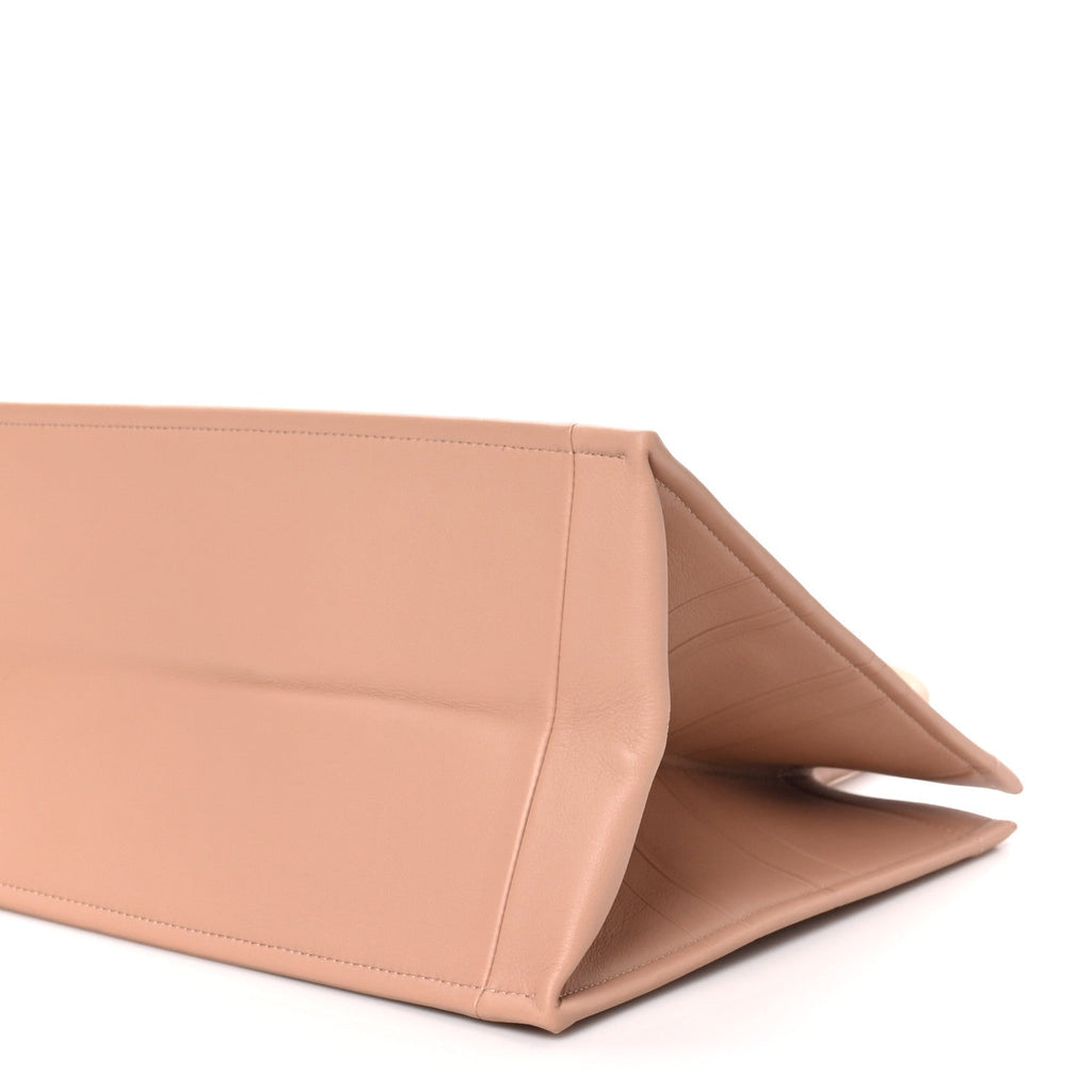 Calfskin Embossed Medium Book Tote Rose de Vents £¨ Direct shipment via from wholesalehk.shop