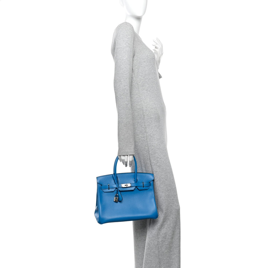 Epsom Birkin 30 Bleu Frida £¨ Direct shipment via from wholesalehk.shop