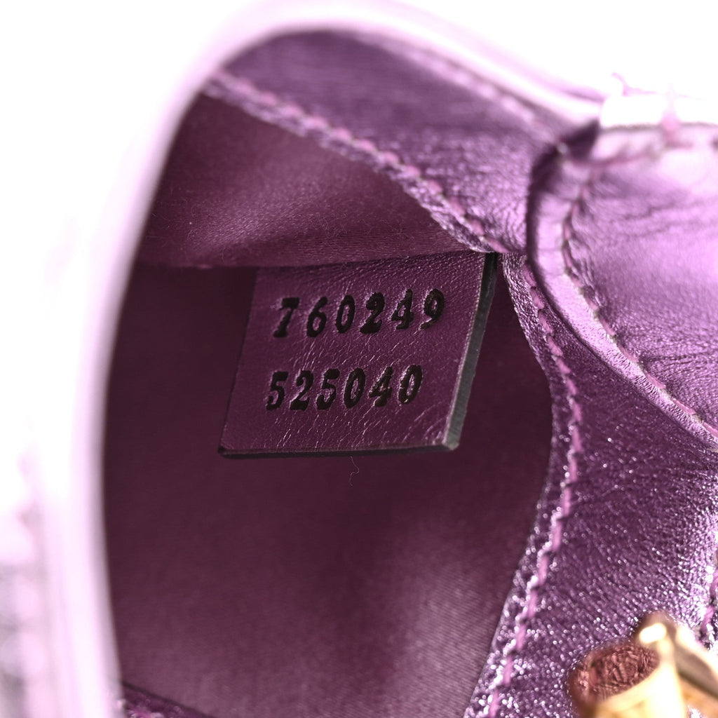 Laminated Nappa Nano Jackie 1961 Hobo Metallic Rosa £¨ Direct shipment via from wholesalehk.shop
