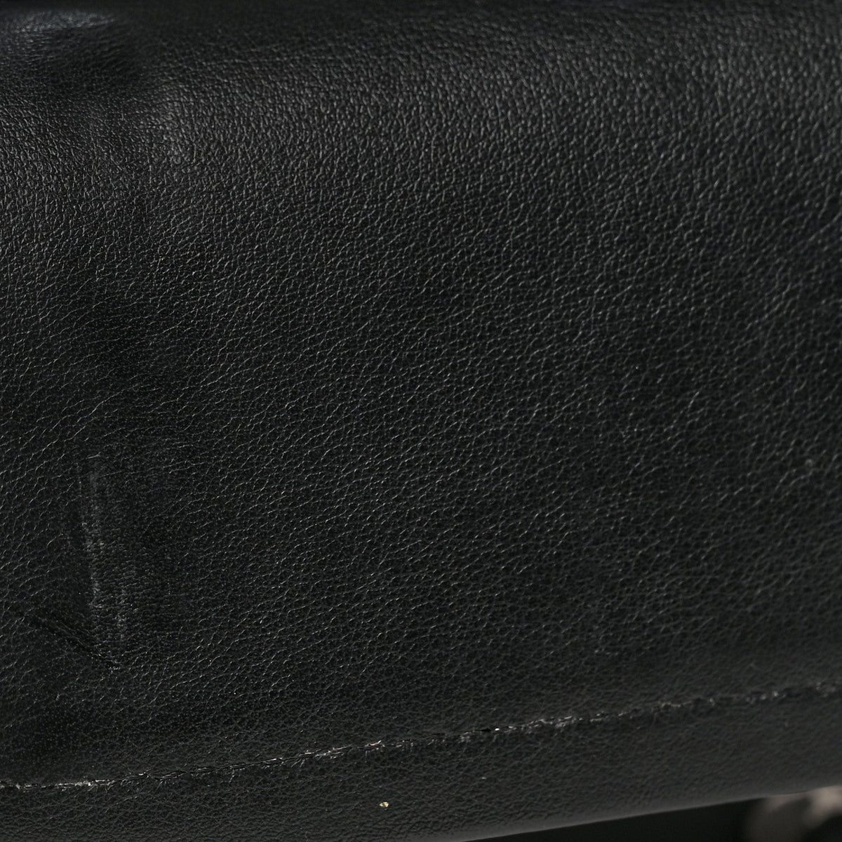 Lambskin Chevron Quilted Medium Double Flap Black wholesalehk.shop