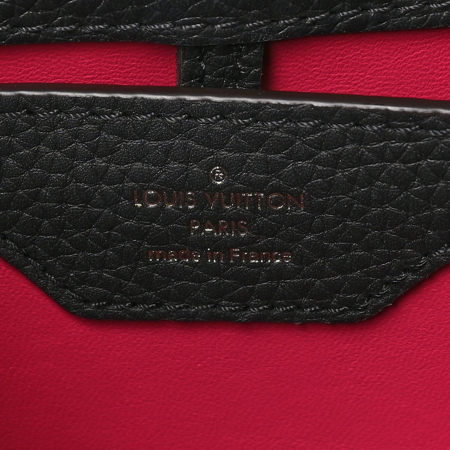 Taurillon Capucines BB Black £¨ Direct shipment via from wholesalehk.shop