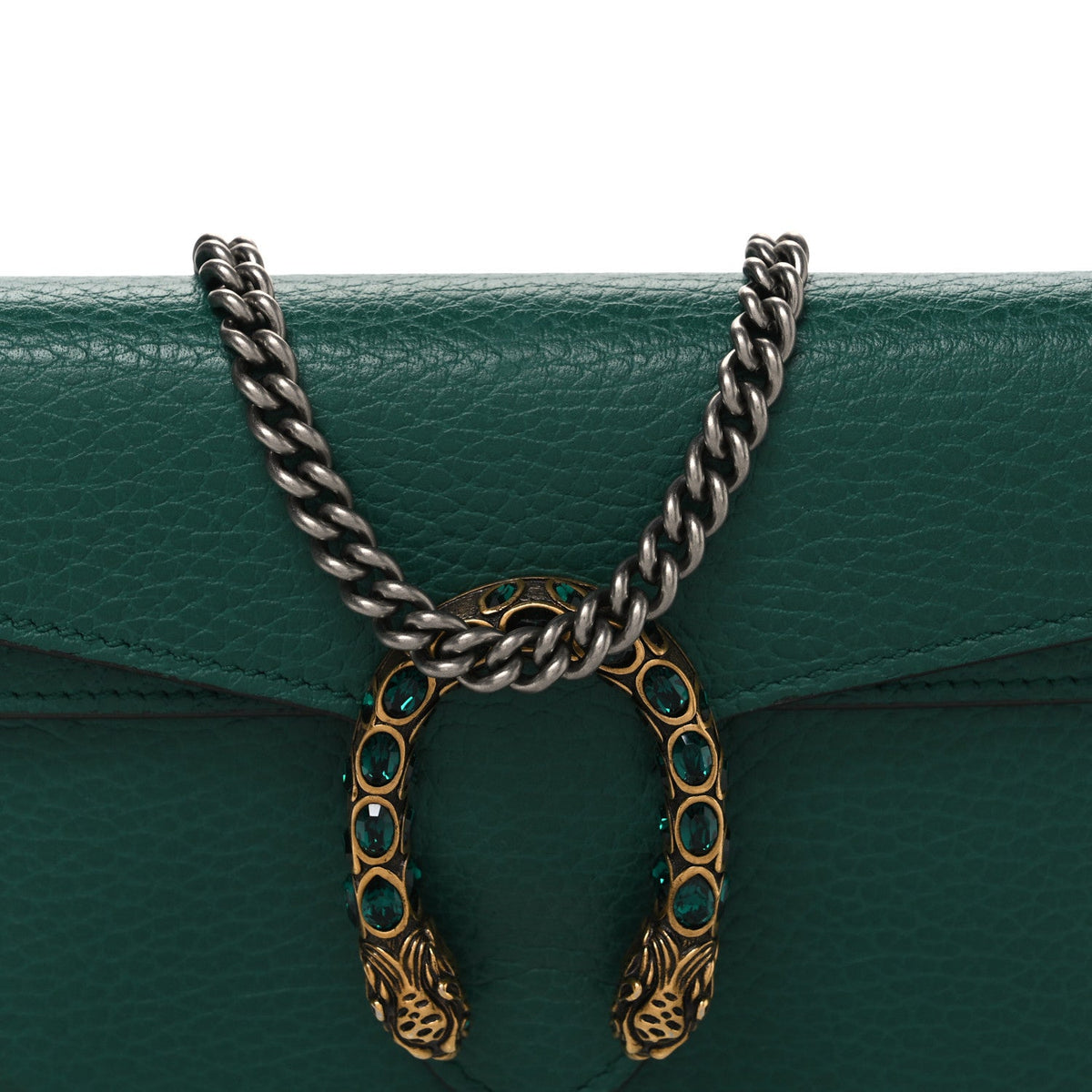 Calfskin Super Mini Dionysus Shoulder Bag Emerald wholesalehk.shop