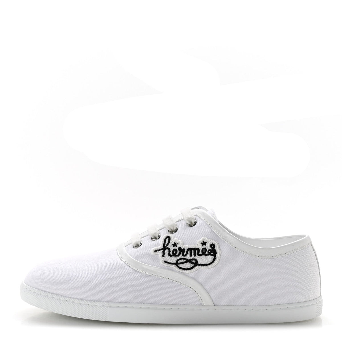 Canvas Embroidered Innocent Sneakers 41 White wholesalehk.shop