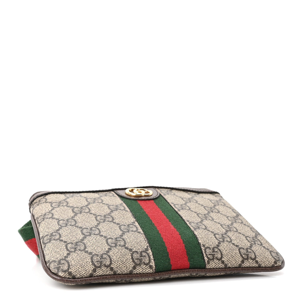 GG Supreme Monogram Web Ophidia Utility Belt Bag  85 34 Beige Ebony New Acero wholesalehk.shop